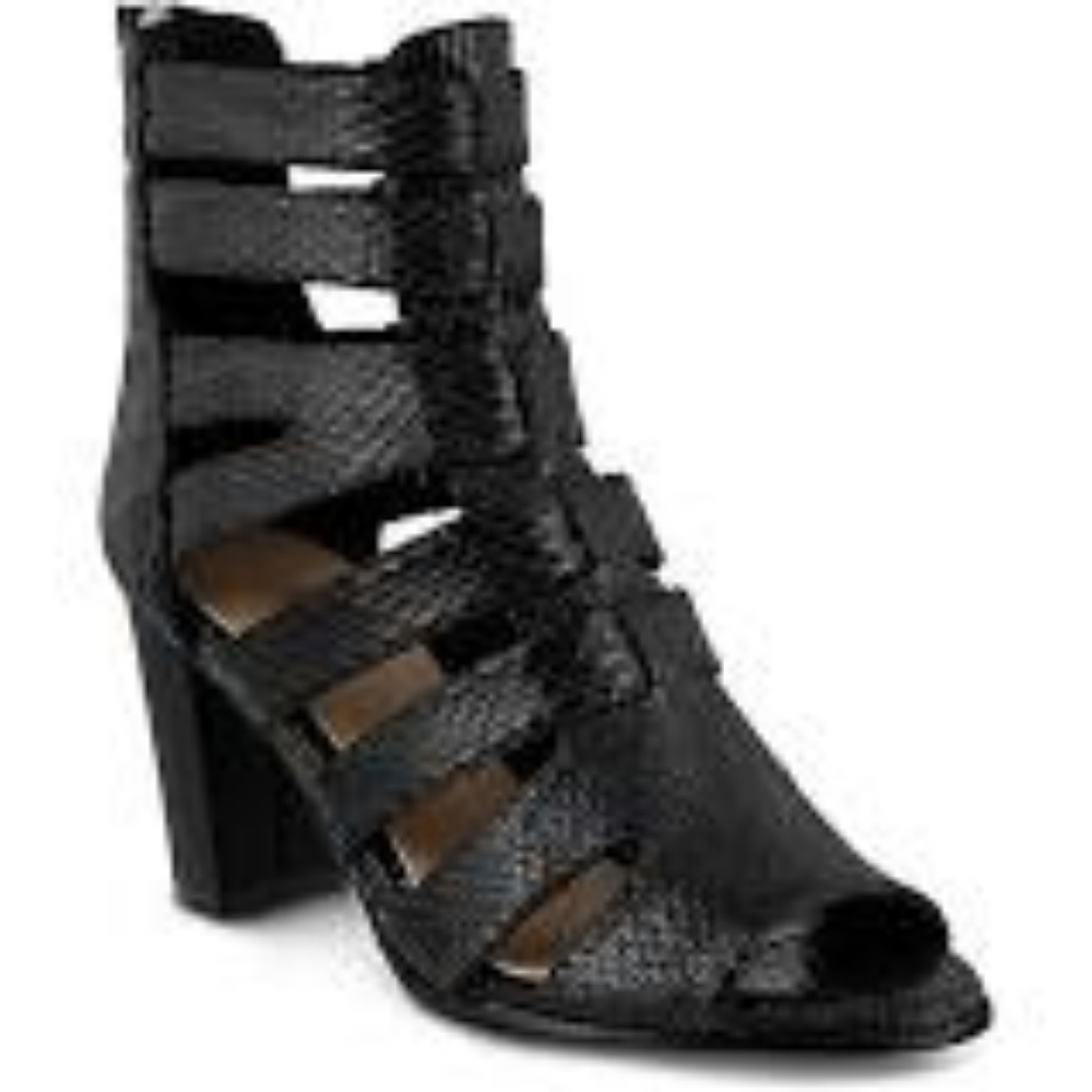 Azura Quidam Gladiator Sandal With Heel Size 8.5